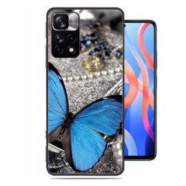 Funda silicona Redmi Note 11y 11S Mariposa