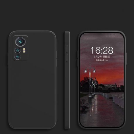 Funda Blanda Xiaomi 12 con tacto sedoso negra