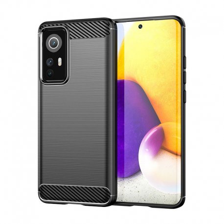 Funda Xiaomi 12 TPU Textura Carbono Negro
