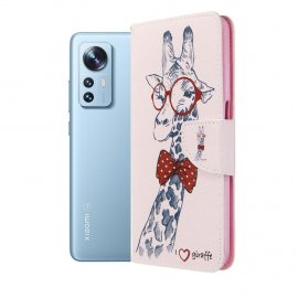 Funda libro para Xiaomi 12 Jirafa