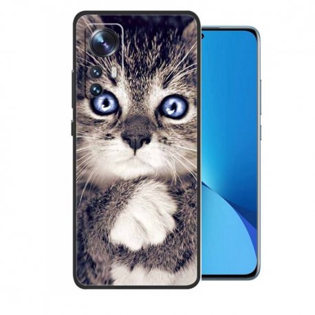 Funda silicona Xiaomi 12 Gatito