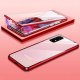 Funda Samsung Galaxy A53 5G Aluminio y cristal completa roja