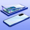 Funda Samsung Galaxy A53 5G Aluminio y cristal completa azul