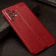 Funda Samsung Galaxy A53 Cuero TPU Texturada Roja
