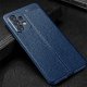 Funda Samsung Galaxy A53 Cuero TPU Texturada Azul