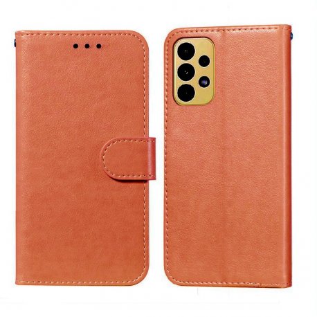 Estuche Samsung Galaxy A53 5G cuero Marón