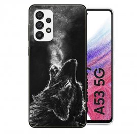 Funda Samsung Galaxy A53 5G silicona lobo