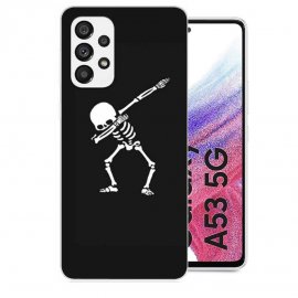 Funda Samsung Galaxy A53 5G silicona Esqueleto bailarin