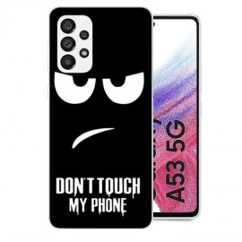 Funda Samsung Galaxy A53 5G silicona Enfadado
