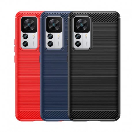 Funda Xiaomi 12T y Pro Silicona Carbono