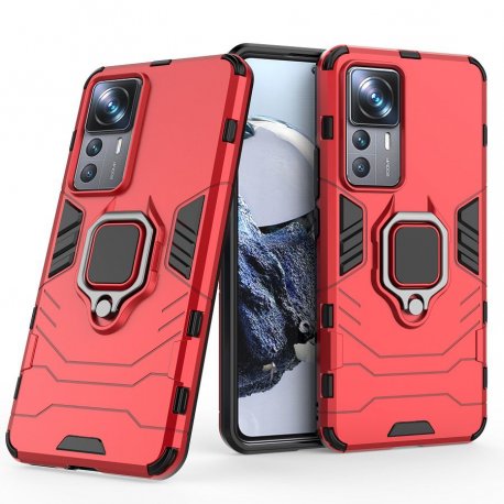 Funda Xiaomi 12T y Pro Magnetica anti golpes roja