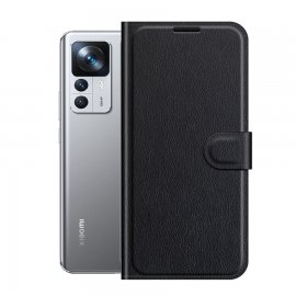 Funda libro Xiaomi 12T y Pro cuero negra