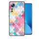 Funda Xiaomi 12T y Pro Silicona dibujo cuadritos