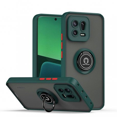 Funda Xiaomi 13 y Pro Acrilica Magnetica Verde