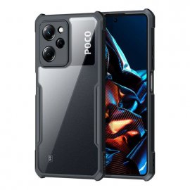 Funda Hibrida Poco X5 Pro 5G Dual Negra