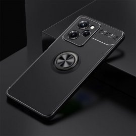 Funda Poco X5 Pro 5G Negra Magnetica con anilla