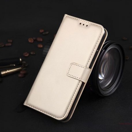 Funda Libro Poco X5 Pro 5G Soporte Dorada