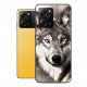 Funda Poco X5 Pro 5G Gel Dibujo Lobo