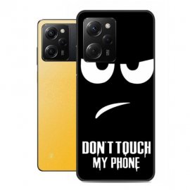 Funda Poco X5 Pro 5G Gel Dibujo Ojos