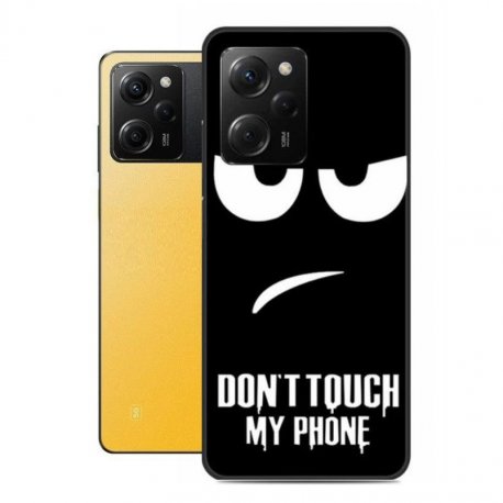 Funda Poco X5 Pro 5G Gel Dibujo Ojos