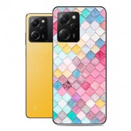 Funda Poco X5 Pro 5G Gel Dibujo Cuadros