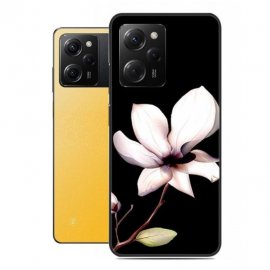 Funda Poco X5 Pro 5G Gel Dibujo Flor de Lys