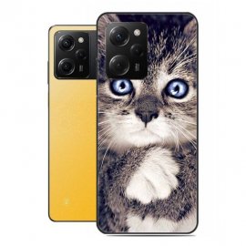 Funda Poco X5 Pro 5G Gel Dibujo Gatito