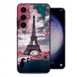 Funda Samsung Galaxy S23 o S23 Plus Gel Dibujo Torre Eiffel