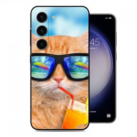Funda Samsung Galaxy S23 o S23 Plus Gel Dibujo Fiesta