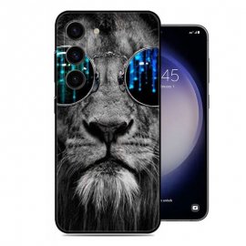 Funda Samsung Galaxy S23 o S23 Plus Gel Dibujo Leon