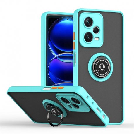 Funda Redmi Note 12 Pro Acrilica Magnetica Turquesa