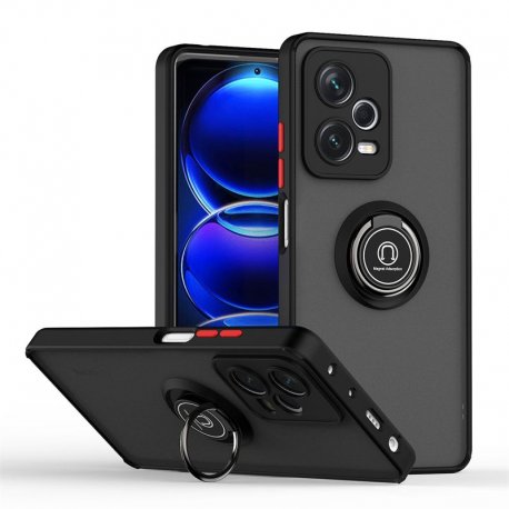 Funda Redmi Note 12 Pro Acrilica Magnetica Negra