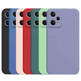 Funda silicona Redmi note 12 Pro con tacto sedoso