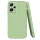 Funda silicona Redmi note 12 Pro con tacto sedoso verde