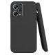 Funda silicona Redmi note 12 Pro con tacto sedoso negra