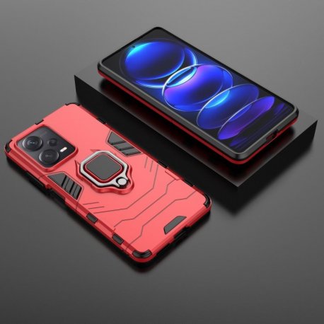 Funda Xiaomi Redmi Note 12 Pro Armor Imán Roja