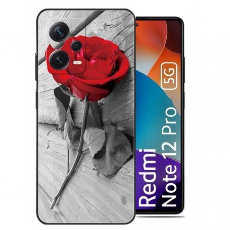 Funda Xiaomi Redmi Note 12 Pro Rosa silicona