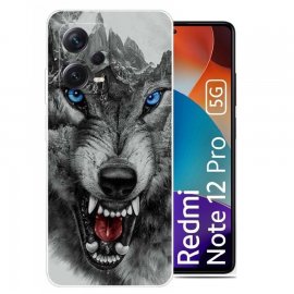 Funda Xiaomi Redmi Note 12 Pro Lobo silicona