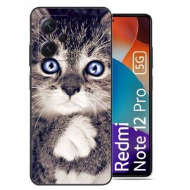 Funda Xiaomi Redmi Note 12 Pro Gatito silicona