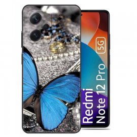 Funda Xiaomi Redmi Note 12 Pro Mariposa silicona