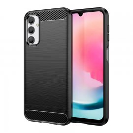 Funda Samsung Galaxy A54 5G Tpu Cepillada 3D Negra