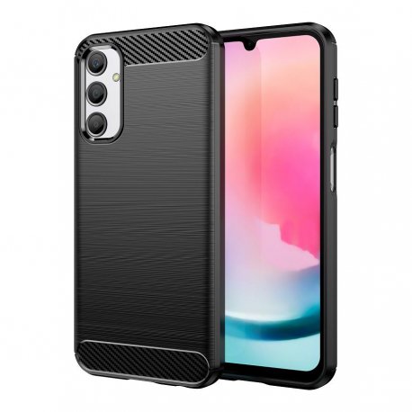 Funda Samsung Galaxy A54 5G Tpu Cepillada 3D Negra