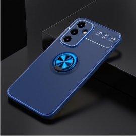 Funda Samsung Galaxy A54 silicona Anilla imantada Azul