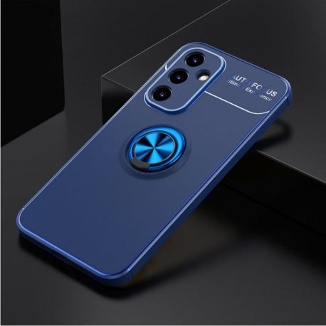 Funda Samsung Galaxy A54 silicona Anilla imantada Azul