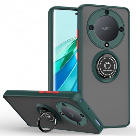 Funda Honor magic5 Lite Magnetica Hybrida Verde