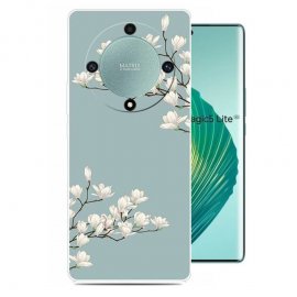 Funda Honor Magic5 Lite Gel Dibujo Blossom