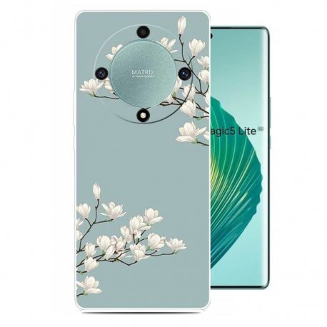 Funda Honor Magic5 Lite Gel Dibujo Blossom