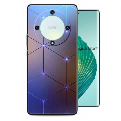 Funda Honor Magic5 Lite Gel Dibujo Laser