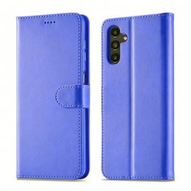Funda Libro Samsung Galaxy A54 5G cuero Soporte Azul