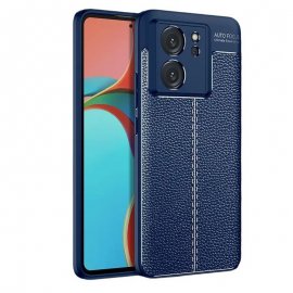 Funda Xiaomi 13T y Pro Gel Cuero texturada Azul
